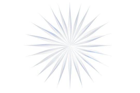 Abstract blue starburst fractal design.