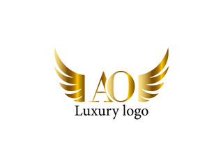 Letter luxury logo collection