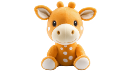 Adorable stuffed giraffe toy, soft, cuddly, and perfect for kids of all ages