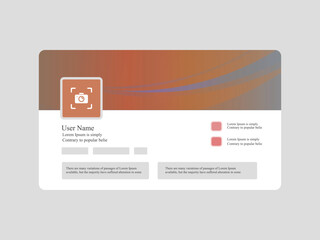 Aesthetic Abstract Facebook Instagram Cover Banner