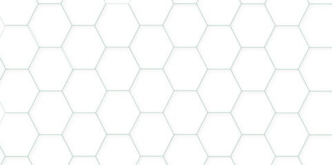 Abstract white background. Luxury white pattern with hexagons. abstract 3d hexagonal background. modern background with hexagons. Geometric mesh cell texture. modern futuristic wallpaper.