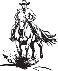illustration, vector, horse, jockey, running, motion, animal, horse racing, racehorse, sports race
