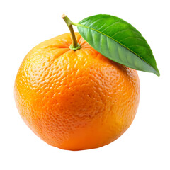Fresh Orange Fruit Image isolated on transparent background