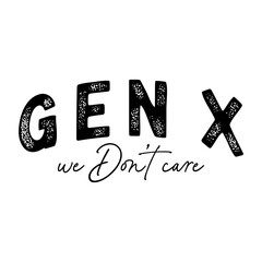 Generation X SVG