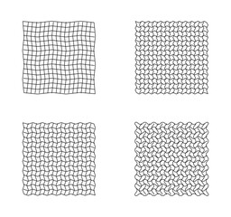 Line sequence vector elements design