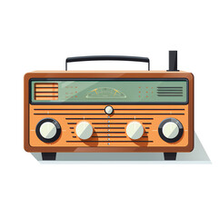 Isolated Retro Radio