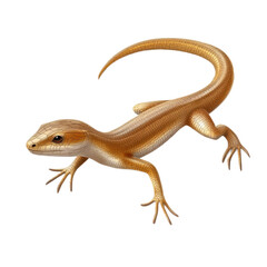 3D vector icon of Skink isolated on transparency background