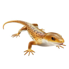 Obraz premium 3D vector icon of Sandfish skink isolated on transparency background