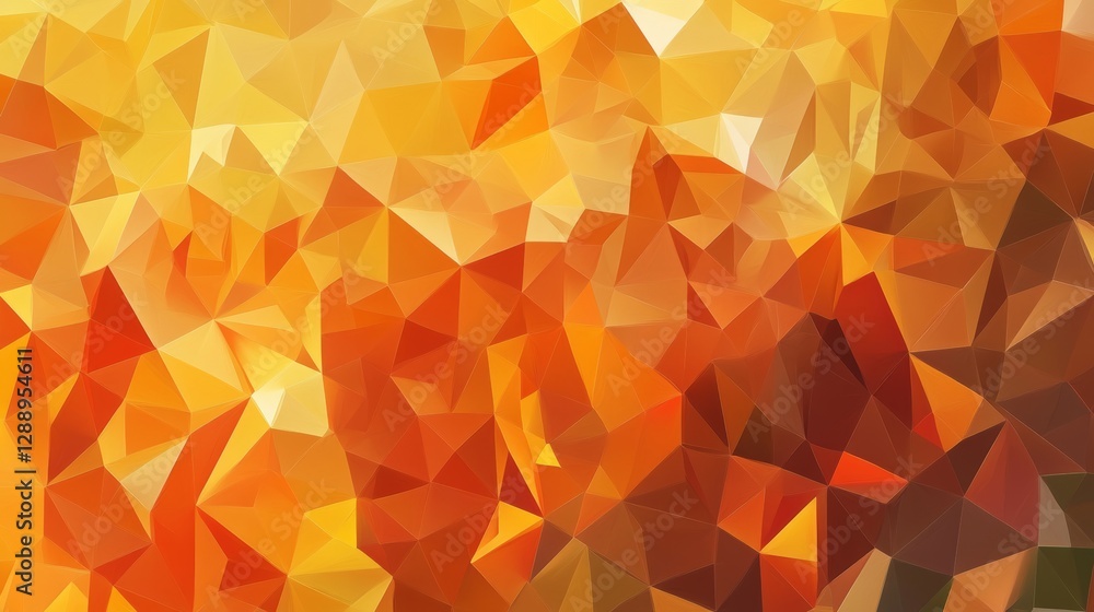 Poster a polygonal triangle pattern background with a dynamic, angular design.