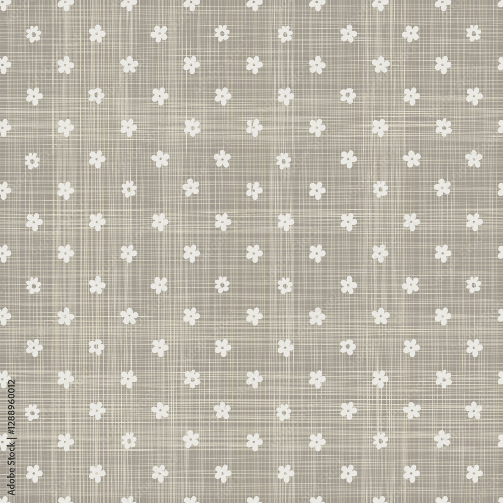 Poster Abstract floral retro seamless pattern. Abstract polka dot background. vector textures. Design for print, voucher, decor, package, banner, card, wallpaper, textile