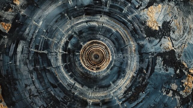 Close-up of pine tree rings as a background. 