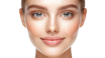 Elegant woman in green and blue plaid pattern dress, a fashionable style statement