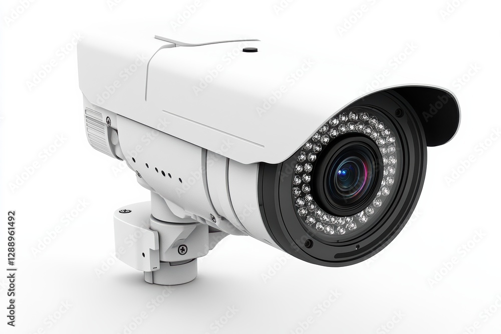 Poster high-resolution video camera with motion detection features for surveillance environments