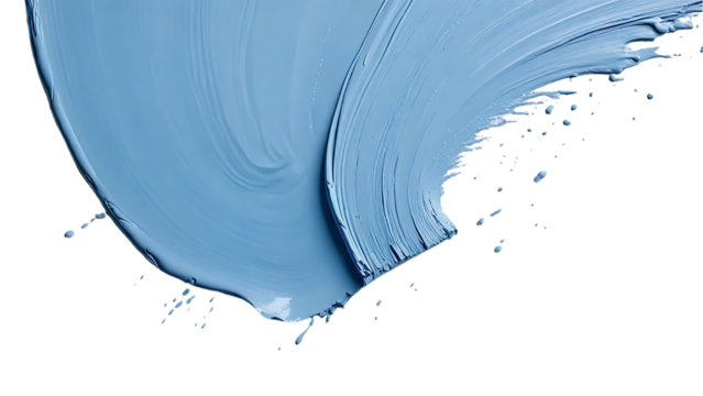 Abstract Blue Paint Swirl, Texture, Background