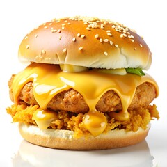 Crispy Chicken CheeseBurger
