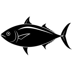 vector illustration of a fish