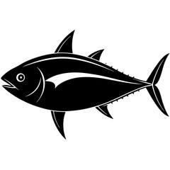 vector illustration of a fish