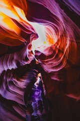 Swirling Sandstone of Antelope Canyon