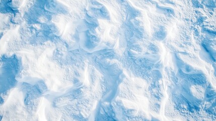 Obraz premium An aerial view of a snow covered landscape