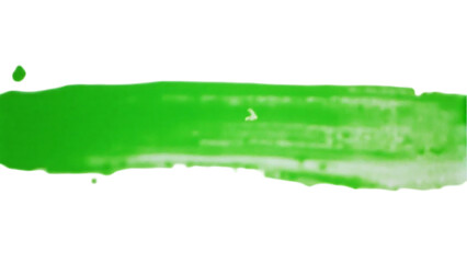 Obraz premium Abstract Green Paint Stroke Texture