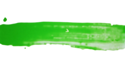 Abstract Green Paint Stroke Texture