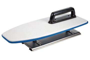 Portable hand press for craft and fabric smoothing isolated with transparent background