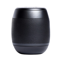 A Sleek Modern Portable Speaker with Waterproof Design Isolated on Transparent Background