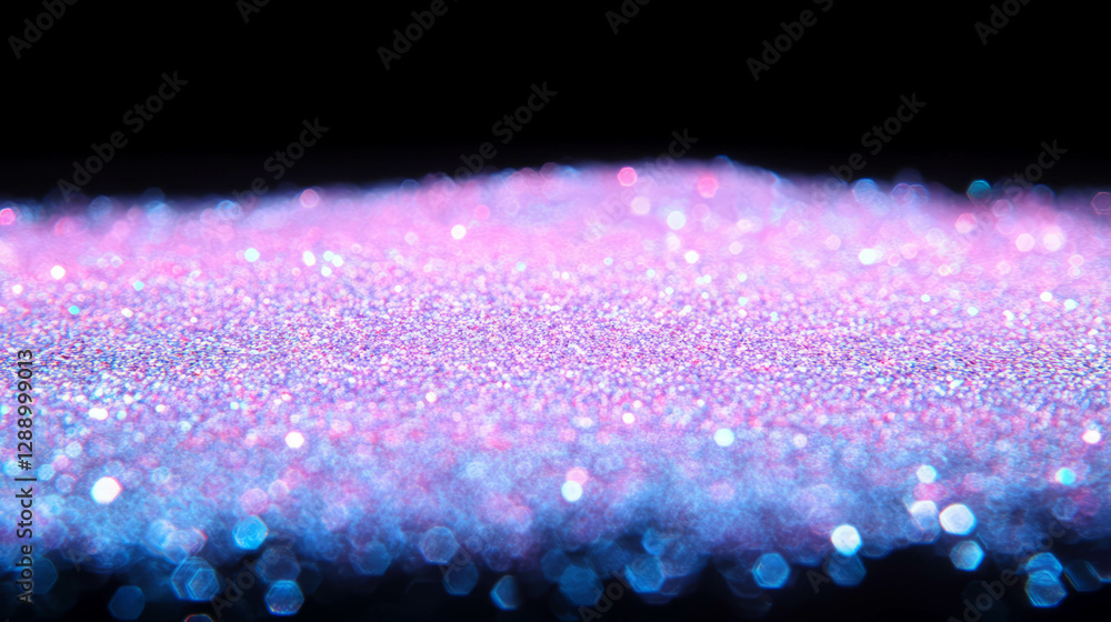 Poster enchanting glitter drift background with soft focus for creative design