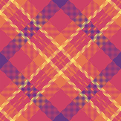 Vibrant warmtoned plaid pattern.  Perfect for autumnal designs, textiles, or website backgrounds.  The repeating geometric design evokes feelings of warmth and comfort.