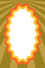 Retro picture frame decorative board