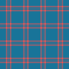 Oktoberfest check textile seamless, fit texture pattern plaid. Fancy fabric tartan background vector in pastel and cyan colors.
