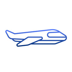 airplane isolated on white