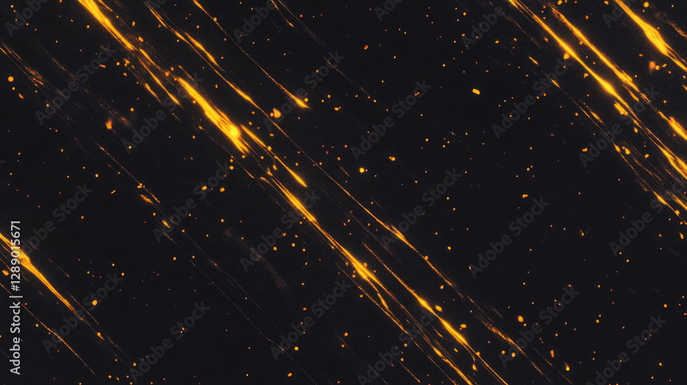 Aufkleber Dynamic abstract background of falling light beams with sharp accents for design projects