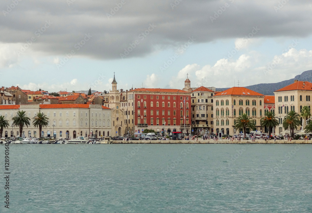 Poster Trogir in Croatia