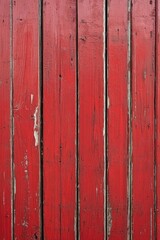 Fototapeta premium A close-up shot of a red wooden wall with intricate details and texture