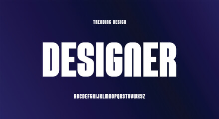 Abstract minimal modern alphabet fonts for logo.  Typography urban style alphabet fonts for fashion, sport, technology, digital, movie, logo design, vector illustration
