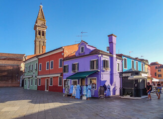 Burano in Italy