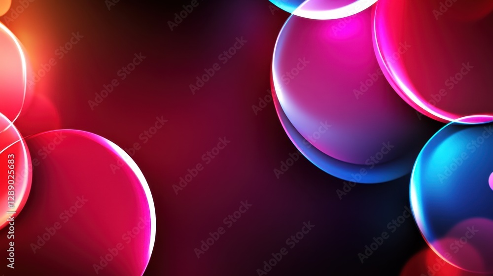 Poster abstract ruby red and pale yellow background with lines. subtle sparkling bokeh light.