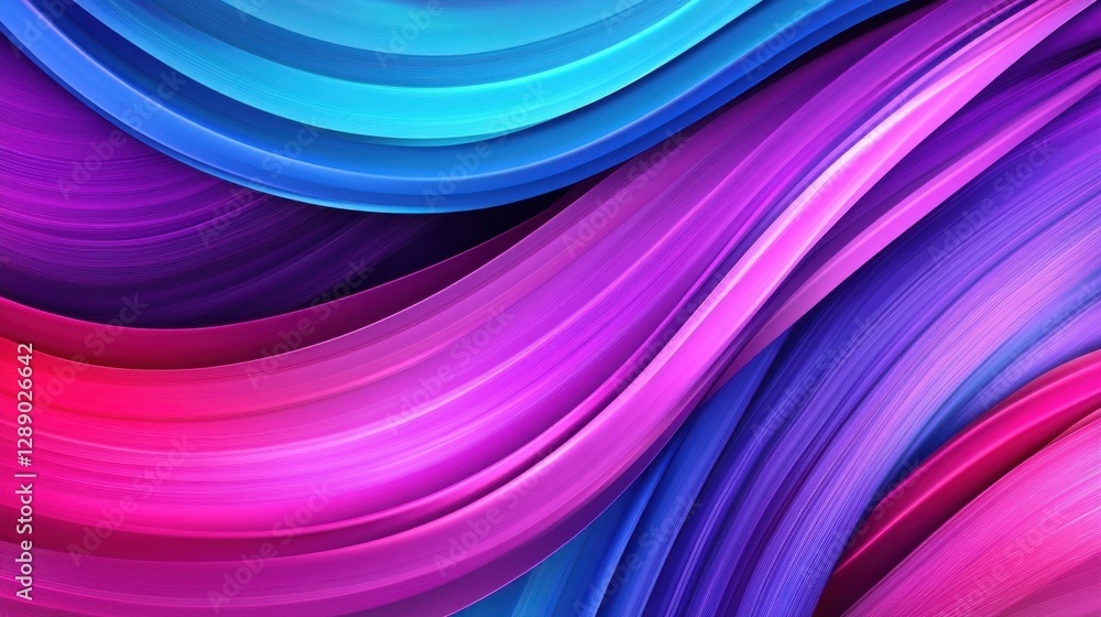 Poster abstract jade and plum background with lines.