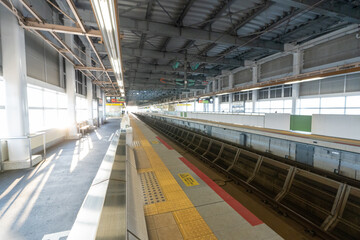 Fototapeta premium Itoigawa Station, famous for the old “Salt Road”.