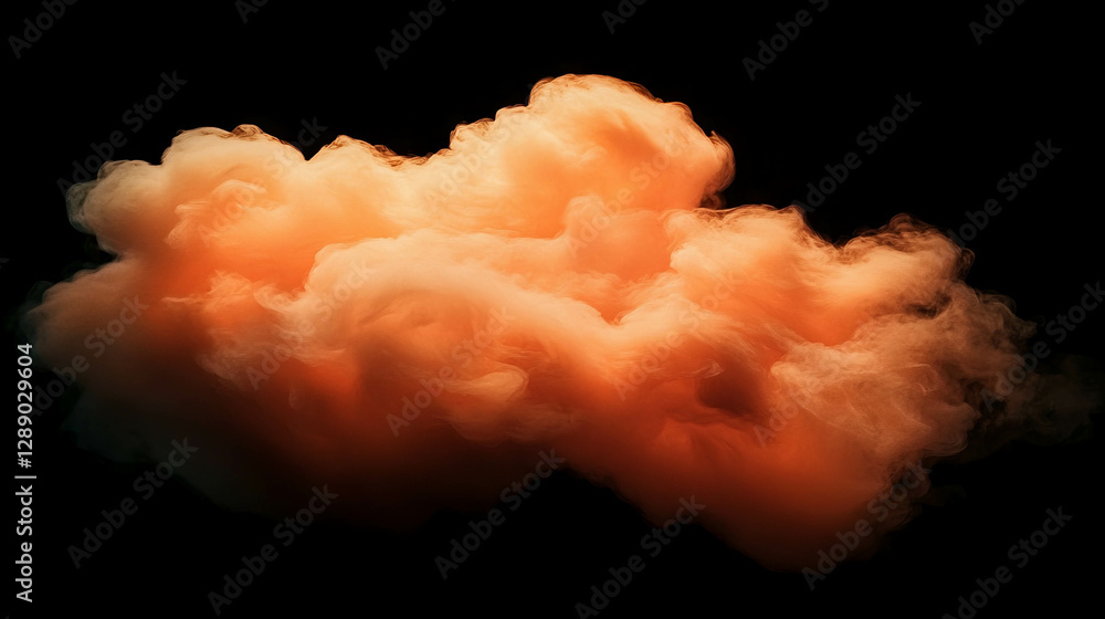 Poster Intense fire and heat haze background for dynamic design and visual effects