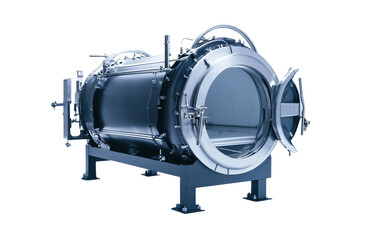 Autoclave on transparent or white background,png