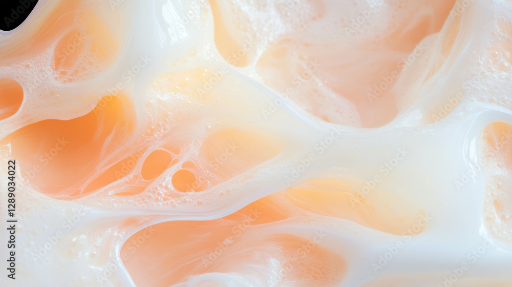 Poster creamy swirls abstract background design for artistic projects