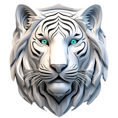 tiger head vector