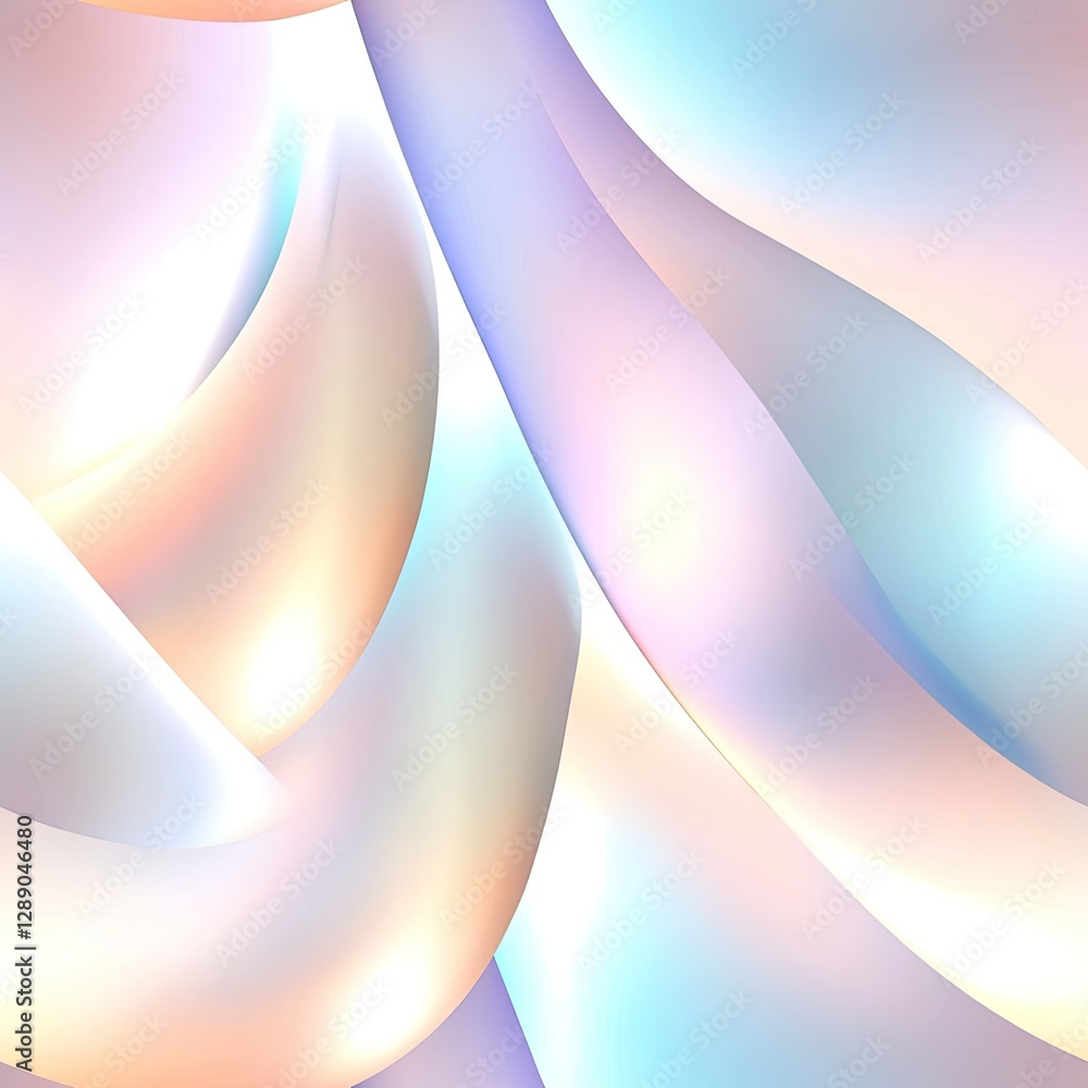 Poster soft pastel colors blend harmoniously in a gradient, creating a serene background perfect for variou