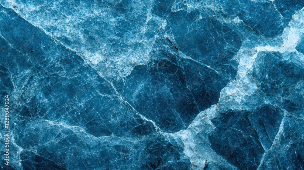 Aufkleber close-up view of a dark blue stone texture with a detailed pattern and subtle sparkle. the image sho