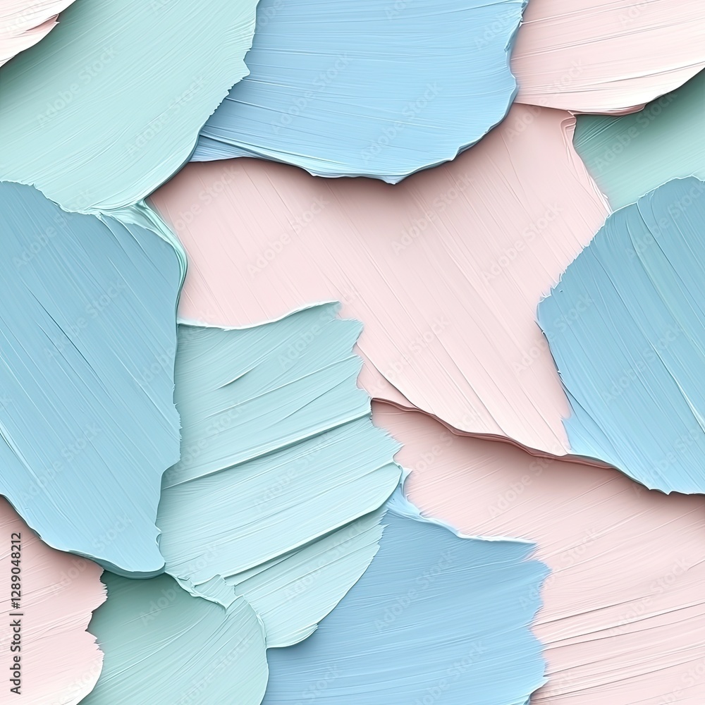 Poster this artwork features a harmonious blend of soft pastel colors with gentle brush strokes, perfect fo