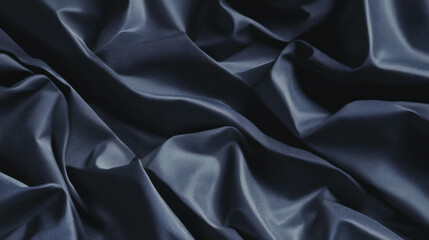 Fototapeta premium Dark elegant crumpled paper texture for creative design and overlay projects