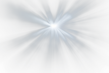 Bright light rays burst from center.