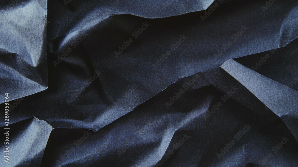Poster black lightly rumpled paper texture for overlay and design